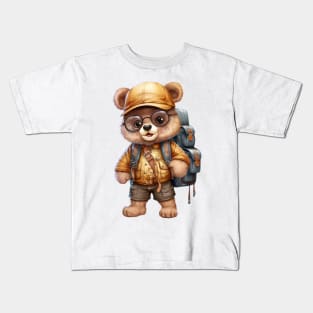 Back To School Bear Kids T-Shirt